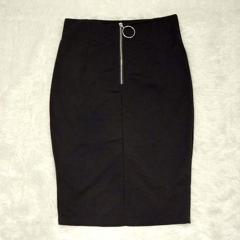 🔥3/$15 SHEIN CURVE BLACK SKIRT SIZE 0XL